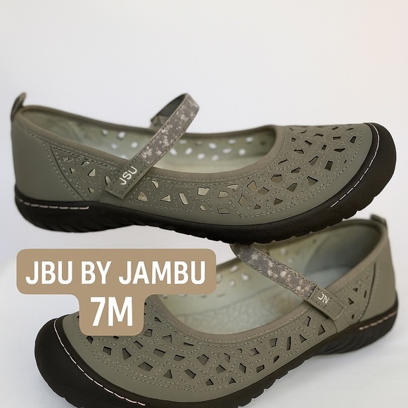 JBU by Jambu Wildflower Mary Jane Flats – Women’s 7M Comfort and Style - Picture 1 of 9